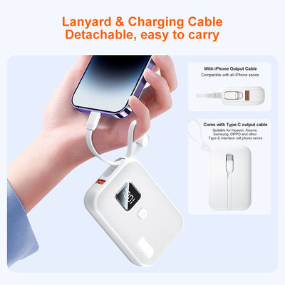 ราคาดี Easy Carry Mini Power Bank แรงไฟฟ้าเบา 10000mah แรงไฟฟ้า PD22.5W ออนไลน์