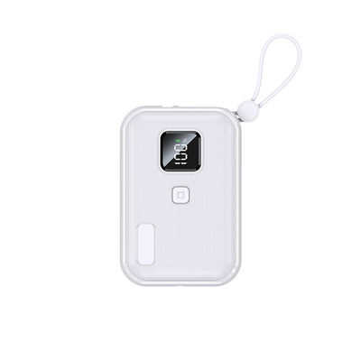5W/7.5W Wireless Mini Power Bank 10000mAh ชาร์จประเภท C Input Output ความเบา ABS PC