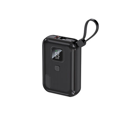 180 กรัม ขนาดเล็ก น้ําหนักเบา แพวเวอร์แบงค์ 10000mAh ง่ายนํา 21700 ประเภทแบตเตอรี่
