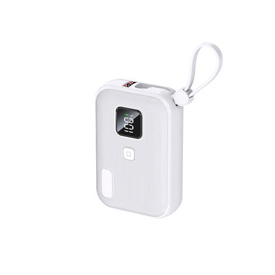พกพา 10000mAh ABS Mini Power Bank PD22.5W กับแบตเตอรี่ 21700 ประเภท