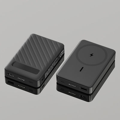 ธนาคารพลังงานแม่เหล็ก Li Polymer 15W การออกแบบไร้สาย