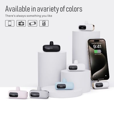 รถชาร์จรวดเร็ว สตั๊กท้าย แพวเวอร์แบงค์ เครื่องชาร์จ ABS หลายสีเบา