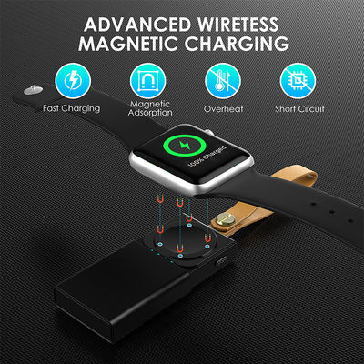ราคาดี สีดํา พลาสติก มินิ แพวเวอร์ แบงค์ ชาร์จ iwatch ความเหมาะสมทั่วไปกับแบตเตอรี่ลิตยูไอออน ออนไลน์