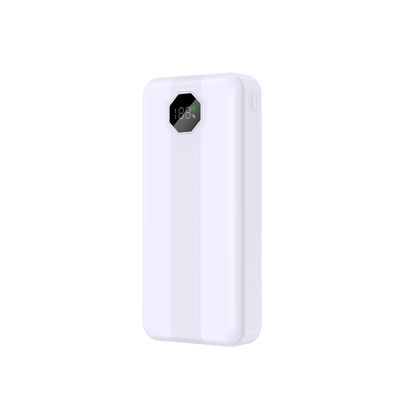 ราคาดี สีฟ้า สีขาว ABS PC PD Power Bank 10000mAh 20W ความสามารถในการชาร์จ 22.5W ออนไลน์