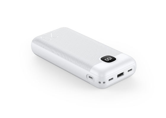 22.5W ชาร์จ สีฟ้า สีขาว ชาร์จเร็ว แพวเวอร์แบงค์ 10000mAh พกพาไมโคร USB