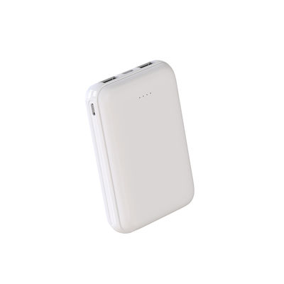 สีฟ้า ขาว สี PD Power Bank 10000mAh 20W 22.5W ชาร์จ แบตเตอรี่พกพา