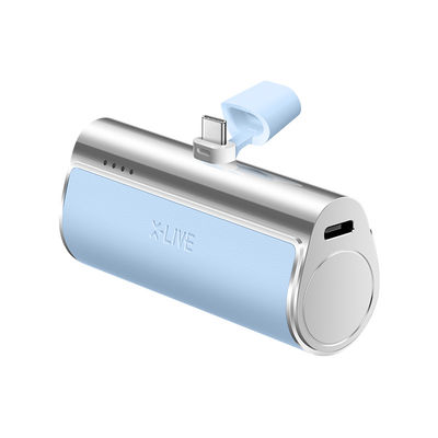 ธนาคารพลังงานหนังขนาดเล็ก 4500mAh 5V 2.1A Output Gift Powerbank สําหรับปลายปลาย