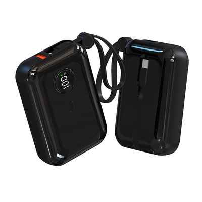 ราคาดี ป้องกันไฟ ABS PC Universal 10000mah Power Bank พร้อมสายไฟ ออนไลน์
