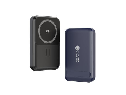 ราคาดี แบตเตอรี่แม่เหล็กสําหรับ iphone 10000mah powerbank กับ 15W Wireless Output Li Polymer แบตเตอรี่ ออนไลน์