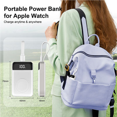 ราคาดี มินิ Smartwatch Power Bank 3000mAh สําหรับแบตเตอรี่ในการชาร์จ ออนไลน์