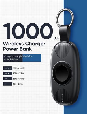 ราคาดี 1000mah Smartwatch Power Bank ประเภท C การเชื่อมต่อ ความเข้ากันได้ทั่วไป ออนไลน์